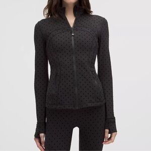 Lululemon “polka flock” Define Jacket Nulu (Size 4)